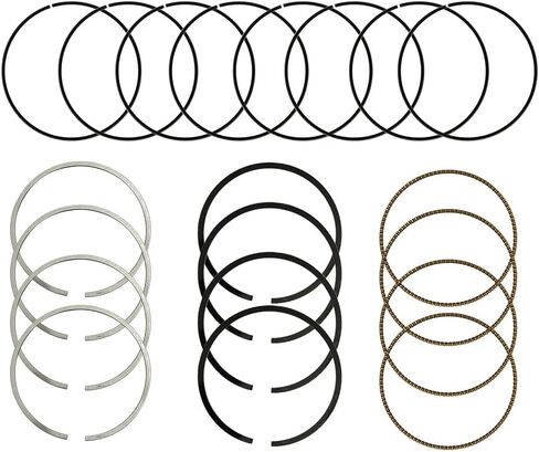 Piston Ring, STD Engine Piston Ring Set, Engine Piston & Rings Kit Replacement Fit for Chrysler Dodge 200 2.4L DOHC 16V 2006-2017 in Saudi Arabia