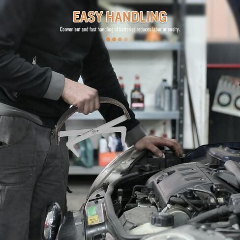 أداة رفع البطارية، حامل محمول بمقبض عالي التحمل لبطاريات السيارات وتصميم البناء in Saudi Arabia