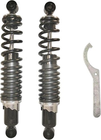 DTA 2 New Front Shocks Struts Coil-over Spring Compatible With 2003-2020 Honda Recon 250 TRX250TE TRX250TM - OEM Replacement, Progressive Style in Saudi Arabia