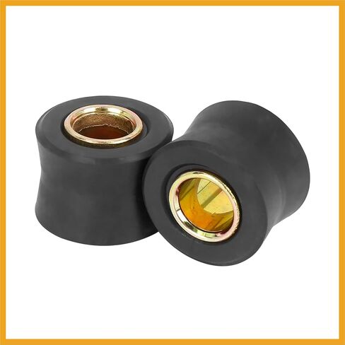 6pcs Motorcycle 10mm Inner Diameter Rear Shock Absorber Cushion Rubber Ring Shock Absorber Bushing Replacement in Saudi Arabia
