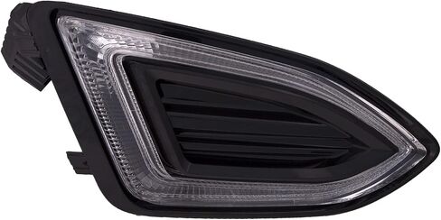 HEADLIGHTSDEPOT Right Passenger Side LED Bumper Mounted Park Light CAPA Certified Compatible With Ford Edge 2015-2018 in Saudi Arabia