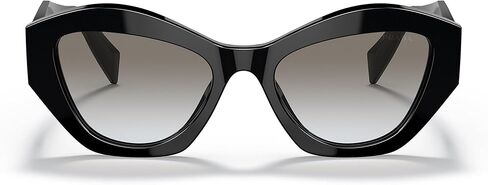 Prada PR 07YS - 1AB0A7 Sunglasses BLACK w/GREY GRADIENT 53mm in Saudi Arabia