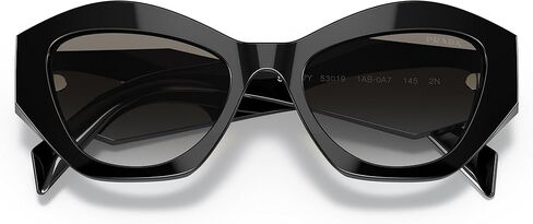 Prada PR 07YS - 1AB0A7 Sunglasses BLACK w/GREY GRADIENT 53mm in Saudi Arabia