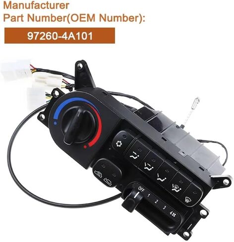 Air Con Switch Compatible with Hyundai for Starex for H1 for I800 for Libero 97260-4A101 972604A101 Car AC Air Conditioning Control Panel Switch in Saudi Arabia