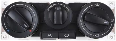مفتاح Air Con متوافق مع VW for J&etta for Bora MK4 1999-2004 AC تكييف الهواء التحكم في المناخ لوحة التبديل 1J0820045F in Kuwait