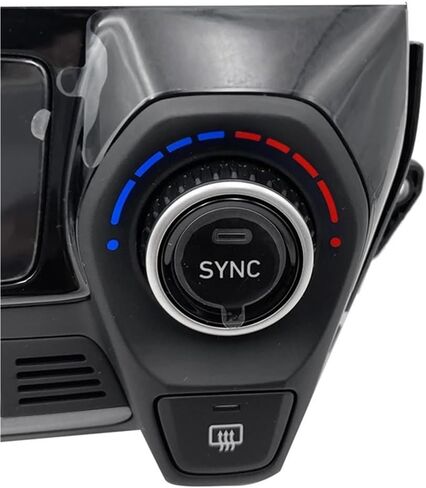 Air Con Switch Auto Constant Temperature Air Conditioning Switch Panel 97250-J1210 Compatible with Hyundai for LA Festa 2019-2021 AC Heater Knob Assy in Saudi Arabia