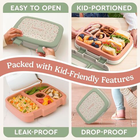 Bentgo® Kids 14" Backpack Set With Kids Prints Lunch Box (Geo Speckle) in Saudi Arabia