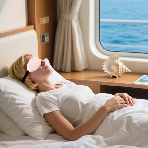 2 PCS Black Pink Satin Sleep Masks, Adjustable Silk Eye Mask for Sleeping, Eye Sleep Shade Cover, Blind Folds Soft Breathable Blindfold for Play Party Games Airplane Travel Essentials Cover Gifts in Saudi Arabia