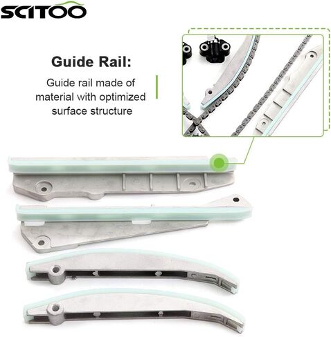 SCITOO Timing Chain Kit fits for 2003 2004 NAPA90387S for ford Mustang for Lincoln Aviator Mercury Marauder 4.6L in Saudi Arabia