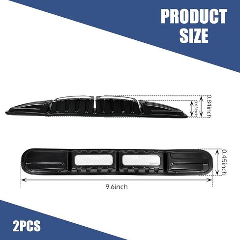 2 PCS Car Bumper Anti-Collision Strip, Reflective Foldable Bumper Safety Warning Guard Strip, Universal Anti-Scratch Bumper Protector Trim for Cars SUV Truck (Red) in Saudi Arabia