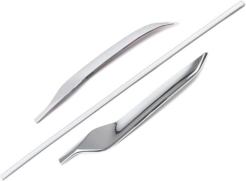 Car Accessories Fit for Honda CRV CR-V/Hybrid 2021 2022 Exterior Rear Bumper Protector Guard Cover Trim (Chrome) ABS 3-pcs in Saudi Arabia