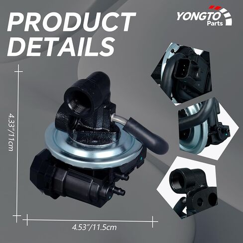 EGV1055 EGR Valve Exhaust Gas Recirculation Valve Compatible with Ford Explorer, Explorer Sport Trac, Mercury Mountaineer 2004-2010, V6 4.0L Replace OE 5L2Z9D475A 4L2E9Y456H3A 4L2Z9D475A in Kuwait