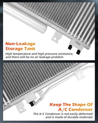OCPTY A/C AC Condenser Air Conditioning Condenser Compatible with 2007-2011 for Dodge for Nitro | 2008-2012 for Jeep for Liberty, replace 3664condensers in Saudi Arabia