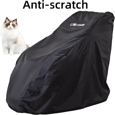 MYTHIA Massage Chair Cover Protector, Zero Gravity Chair Covers, Full Body Shiatsu Single Recliner Chair Dustproof Cover, Scratch Proof Covers for Cats and Dogs (Brown) in Saudi Arabia