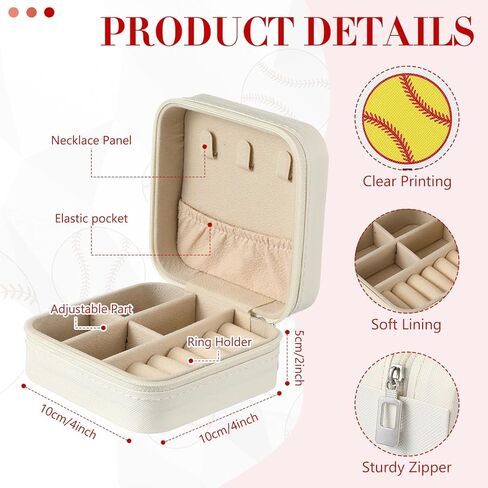 حقيبة مجوهرات صغيرة للسفر من كينينج للكرة الطائرة، منظم مجوهرات هدية لعيد الميلاد، فريق رياضي، لاعب مدرب فتاة in Kuwait