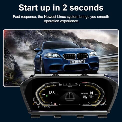 10" Digital Dash Instrument Cluster for BMW 1 2 Series F20 F52 F22 F45 X1 F48 F49 X2 F39 Digital Cluster Instrument Speedometer Replacement Aftermarket Digital Dash Cluster in Saudi Arabia