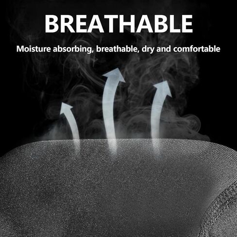 Thermal Skull Cap Helmet Liner Hat with Face Cover, Balaclava Face Mask with Glasses Holes for Cycling Motorcycle in Saudi Arabia