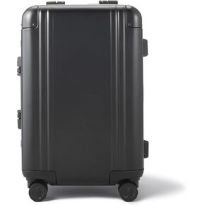 حقيبة ZERO Halliburton Classic Aluminium 3.0 International بدون سحاب، جانب صلب، أربع عجلات، أقفال مزلاج مزدوجة - TSA مقبولة، مقبض إرجاع تلقائي، مقسم داخلي، 22 بوصة، 33 لتر، فضي in Kuwait