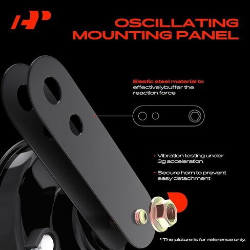 A-Premium 2Pcs Electric Disc Horn Compatible with Toyota Camry, RAV4, Corolla, Prius, Highlander & Subaru Outback, Forester, Impreza, Legacy & Lexus, ES, IS, GX, GS, LS, LX in Saudi Arabia
