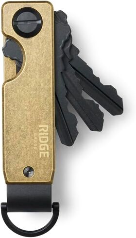 Ridge KeyCase - Tobacco Brown Leather in Saudi Arabia