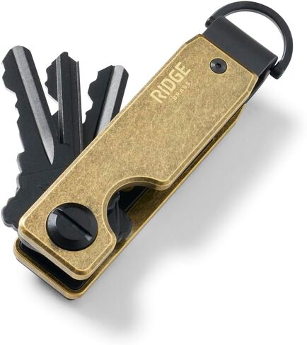 Ridge KeyCase - Tobacco Brown Leather in Saudi Arabia