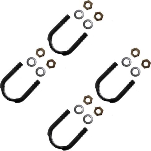 Universal Joint U-Bolt Kit fits Chevrolet K10,K30,K5 Blazer,K20 Suburban 1975 1976 1977 1978 1979 1980 1981 1982 1983 1984 1985 1986 4 x in Saudi Arabia