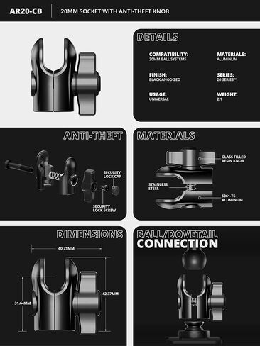 Tackform Black Motorcycle Drink Holder - Fits Bottles/Cans up to 3.25" in Diameter | Metal Enclosure with Rubber Net | Universal Bar Clamp Fits 3/8" - 5/8" Crossbar, Headrest | Aluminum | Short Reach in Saudi Arabia