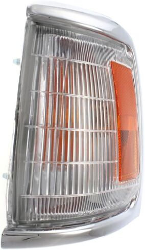 For 1989-1991 Toyota Pickup Front Parking/Cornering Lights Driver and Passenger Side Pair 2WD w/Chrome For TO2520122 in Saudi Arabia