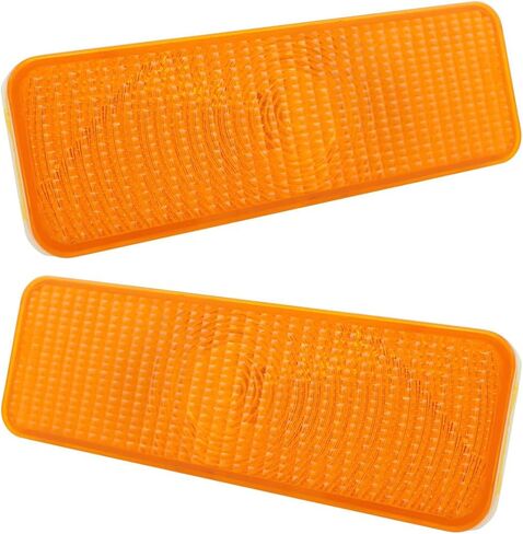 Front Parking Turn Signal Light Lens LH RH Pair for Bronco F100 F150 F250 F350 in Saudi Arabia