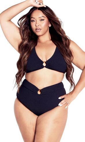 City Chic Women's Plus Size Top - Persia Bikini in Saudi Arabia