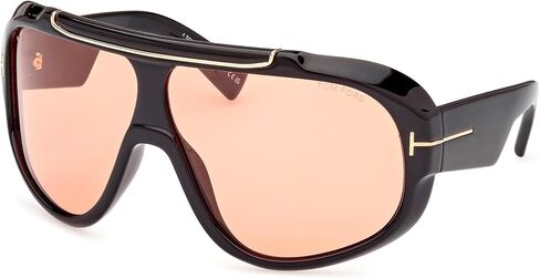 Tom Ford RELLEN FT 1093 Shiny Black/Brown 71/7/120 unisex Sunglasses in Saudi Arabia