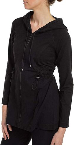 SPANX Ath-Leisure Contour Jacket, Black, Large in Saudi Arabia