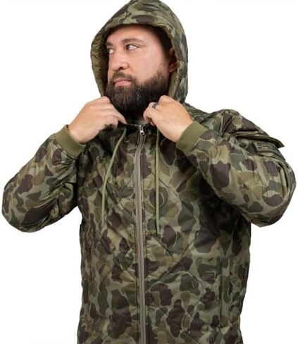 سترة بغطاء رأس بسحاب كامل من Grunt Style Tac Woobie in Kuwait