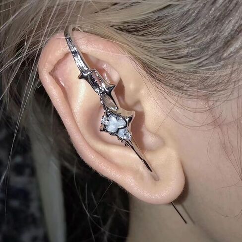 Summer Light Luxury Premium Earrings,Personalized Niche Ear Cuff in Saudi Arabia