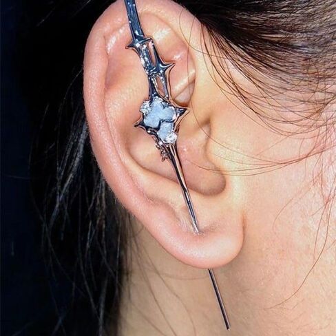 Summer Light Luxury Premium Earrings,Personalized Niche Ear Cuff in Saudi Arabia