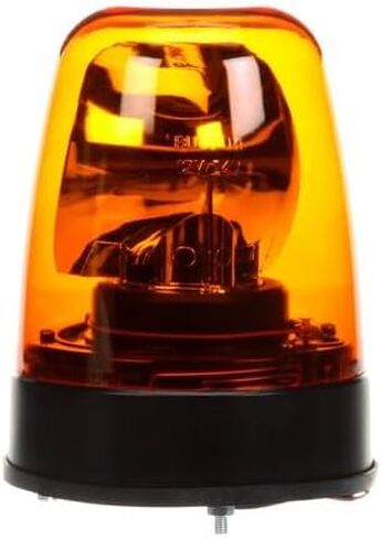 Truck-Lite 6822A Signal Stat Beacon Light Halogen، منارة دوارة، عدسة صفراء، تركيب دائم، الفئة الثالثة، سلك صلب، قطع حاد، 12 فولت in Saudi Arabia
