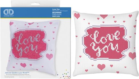 Diamond Dotz Butta Flutta Mini Pillow Diamond Painting Artwork Kit in Saudi Arabia