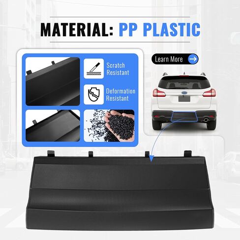 KUAFU Rear Bumper Hitch Cover Panel Compatible with 2019-2025 Subaru Ascent Access Cover Replacement for 57731XC07A PP Plastic in Saudi Arabia