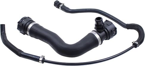 ApplianPar Engine Upper Radiator Coolant Hose and Vent Hose Kit for X1 2013-2014,Z4 2009-2014,135i 2008-2013,135is 2013,335i 2007-2013,335i xDrive 2009-2013,335is 2011-2013 in Saudi Arabia