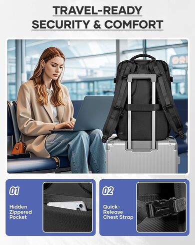 wepadre فراغ حقيبة الظهر السفر مع مضخة حقيبة السفر مع نظام فراغ سهلة Vac Pack حقائب الظهر Vacpack حقائب ضغط الظهر Mochila de Viaje Compresion al Vacio الأسود in Kuwait