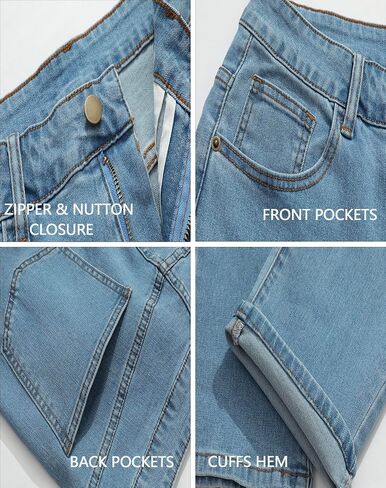 Men's Classic Straight Stretch Jean Relaxed Fit Comfort Flex Waist Jeans Breathable Denim Pants in Saudi Arabia