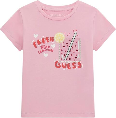 تي شيرت بأكمام قصيرة صديق للبيئة من GUESS للفتيات in Kuwait