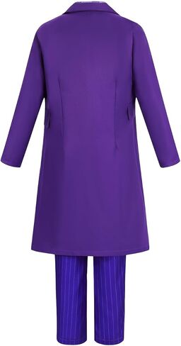 مجموعة أزياء الهالوين للبالغين للرجال باللون الأرجواني مع الملحقات in Kuwait