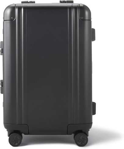 حقيبة ZERO Halliburton Classic Aluminium 3.0 International بدون سحاب، جانب صلب، أربع عجلات، أقفال مزلاج مزدوجة - TSA مقبولة، مقبض إرجاع تلقائي، مقسم داخلي، 22 بوصة، 33 لتر، فضي in Saudi Arabia