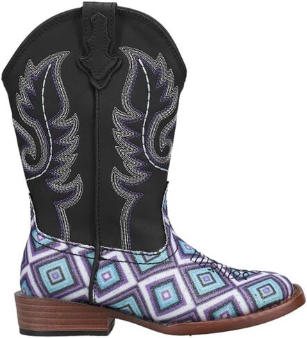 Roper Kids' Glitter Diamonds Western Boot in Saudi Arabia