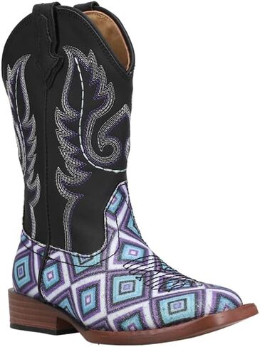 Roper Kids' Glitter Diamonds Western Boot in Saudi Arabia