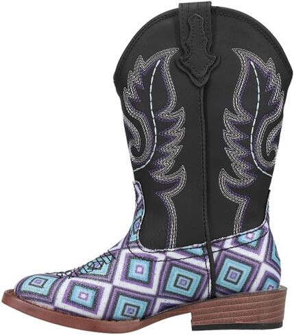 Roper Kids' Glitter Diamonds Western Boot in Saudi Arabia