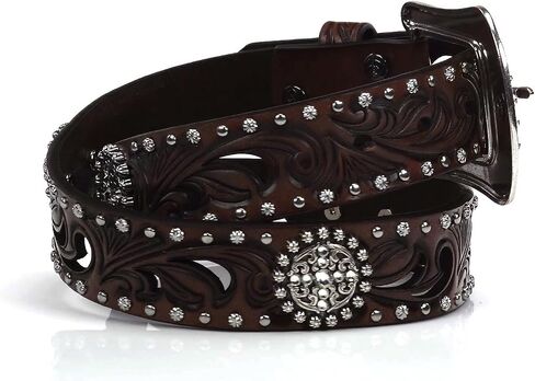 ARIAT Women's Scroll Cutout Concho Nail Belt in Saudi Arabia