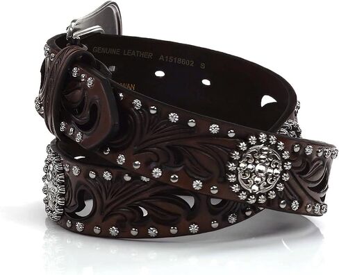 ARIAT Women's Scroll Cutout Concho Nail Belt in Saudi Arabia