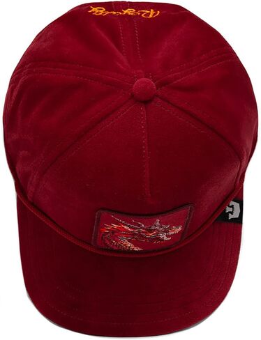 قبعة Goorin Dragon Royalty Trucker، حمراء، مقاس واحد للبالغين، للجنسين in Kuwait